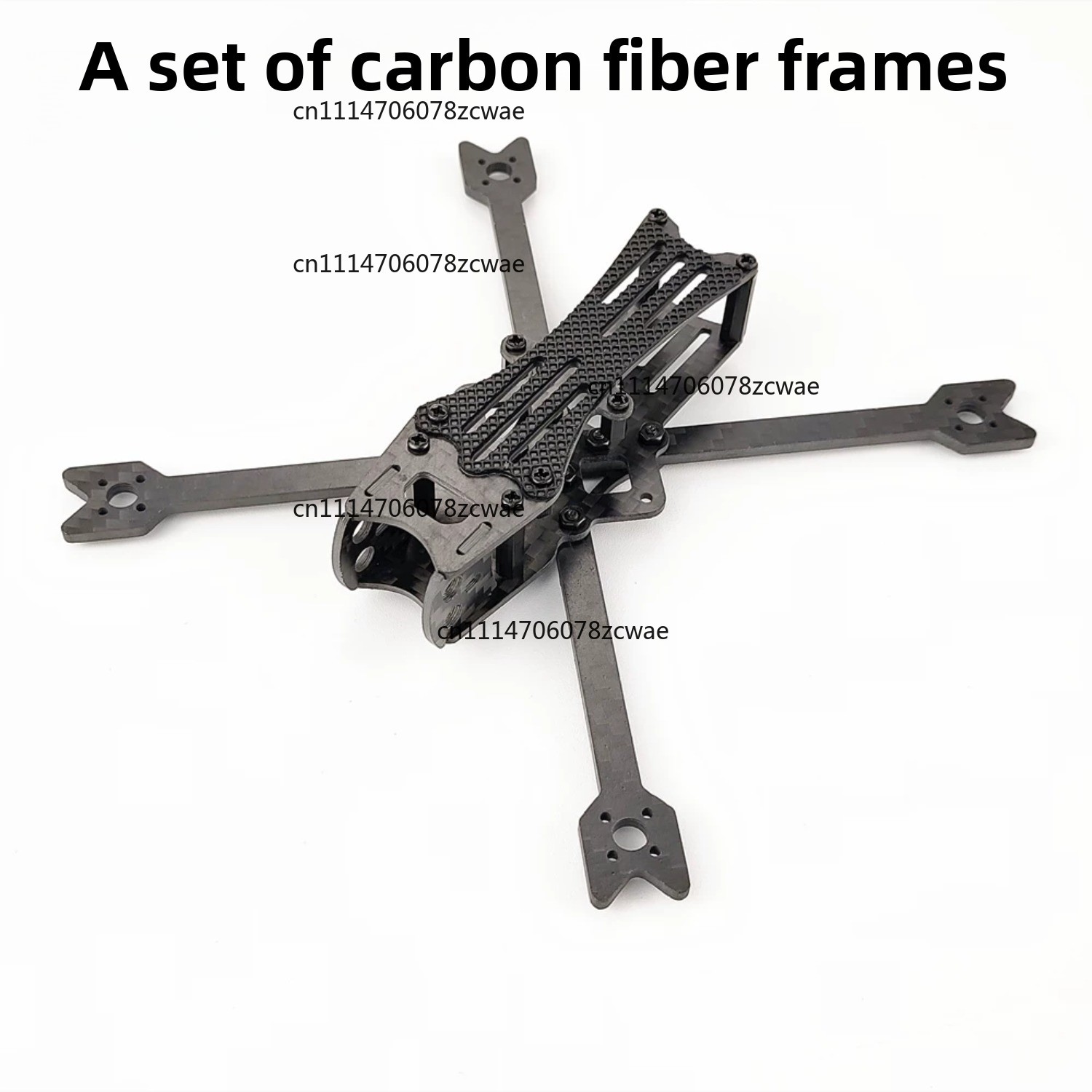 Drone Kit Racing - ZOCI-FOR 3インチカーボンファイバーFPVドローンフレームキットセット ミニフリースタイルレーシングクアッドコプタードローン用スペアキット
