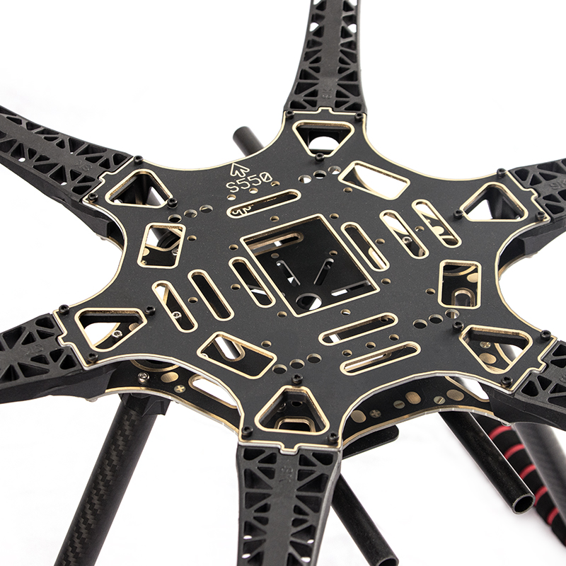 Jeefly S500フレームは9-12インチプロペラに対応 - Drone Kit Racing のレビューと価格
