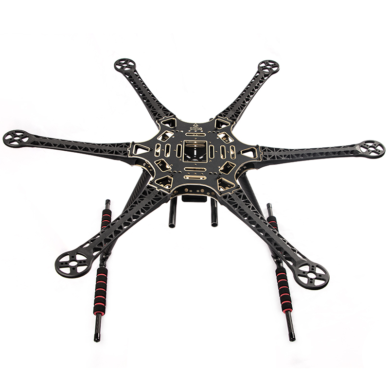 Jeefly S500フレームは9-12インチプロペラに対応 - Drone Kit Racing のレビューと価格