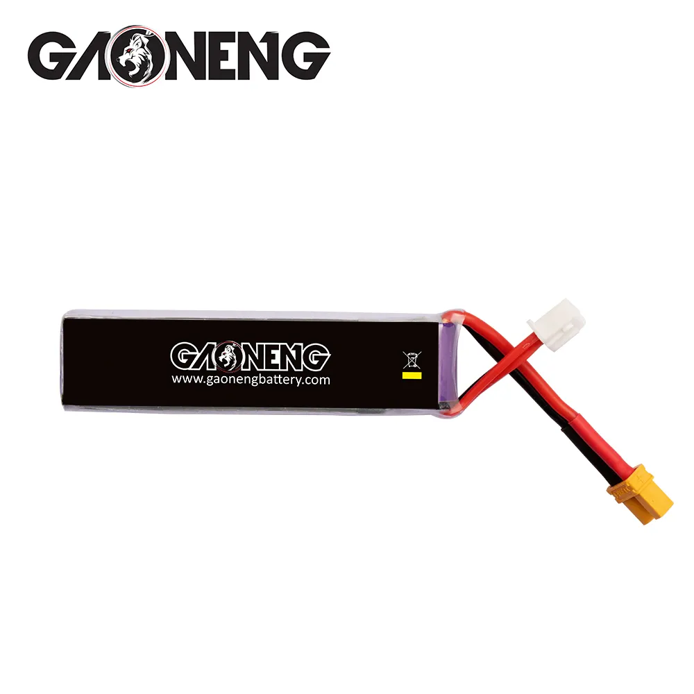 ガオネン GNB リポバッテリー 850mAh 2S 7.6 - Drone Kit Racing のレビューと価格