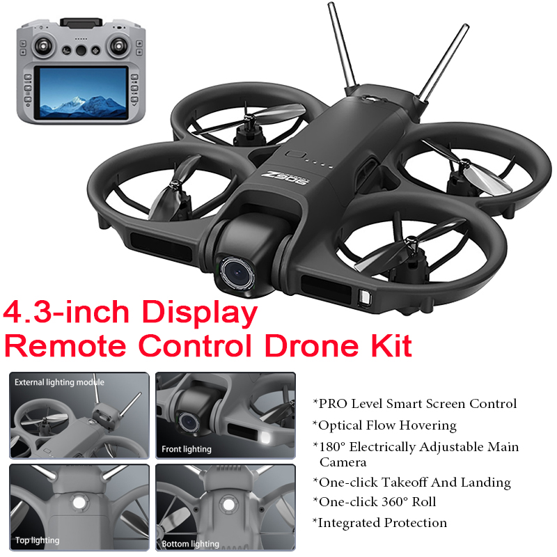 Z906 ポータブルドローンキット リモコン付き 180 ° - Drone Kit With Camera のレビューと価格
